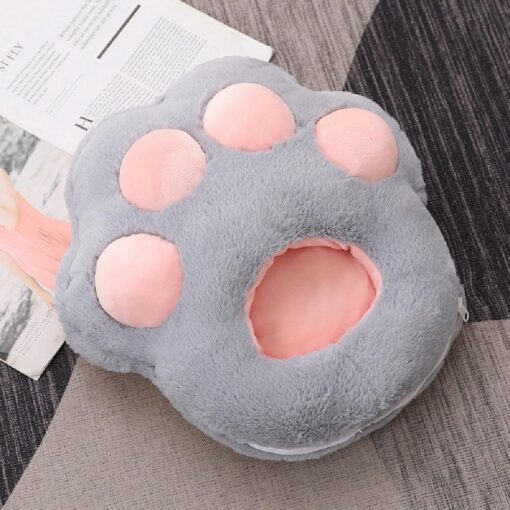 Washable Cat Paw Feet Warmers Heating Pad - Image 12