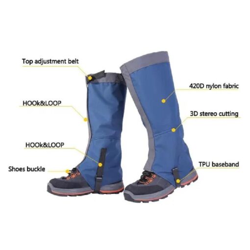 Outdoor One Pair Snow Knee Pad Leg Protection Gaiters - Image 8