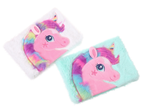 Unicorn Plush Notebook - Image 2