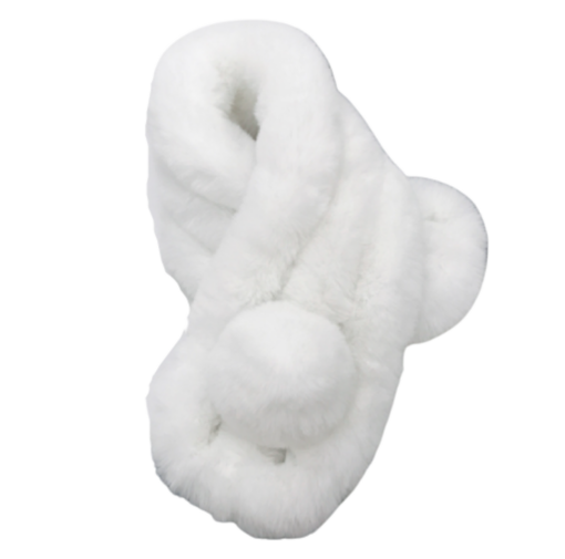 Fluffy Warm Scarf with optional Winter Gloves - Image 11