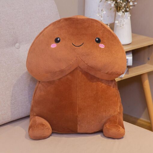 Creative Plush Penis Throw Pillow - Image 9