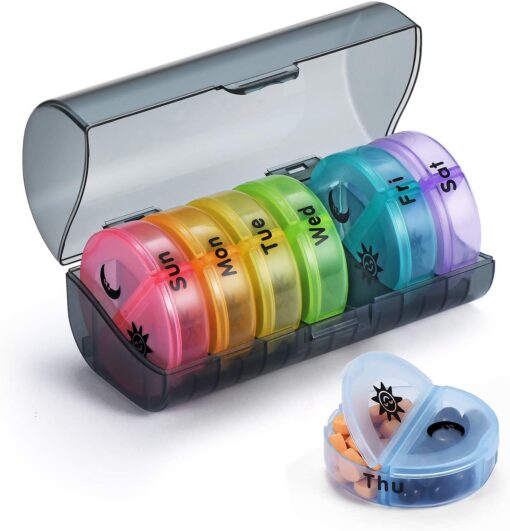 2 Times a Day AM PM Medicine Box Pill Organizer - Image 9