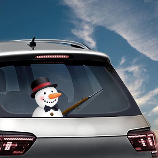 Removable Christmas Car Rear Wiper Sticker - - Image 17