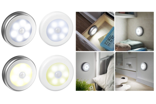 Motion Sensor Battery-Powered LED Night Light -