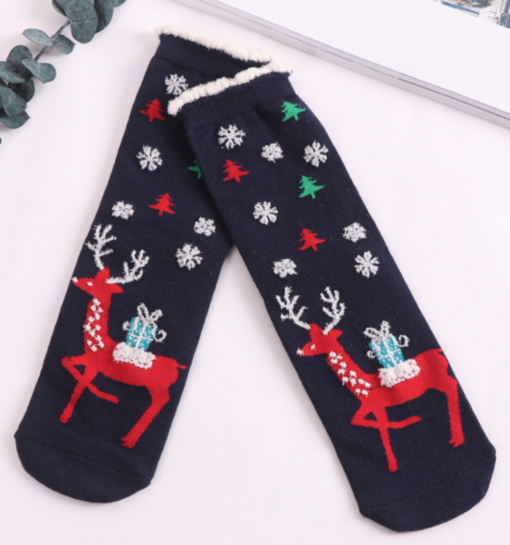 3 Pairs Christmas Cotton Socks - - Image 16