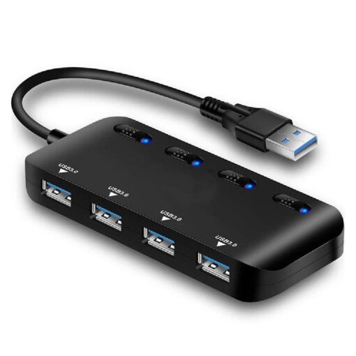 USB or Type C 4 Port USB 3.0 HUB - Image 3