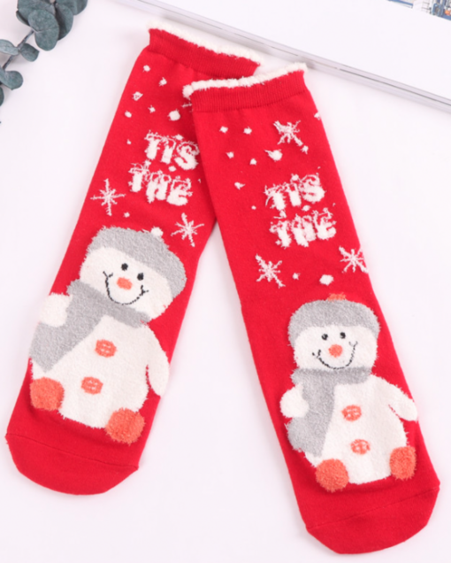 3 Pairs Christmas Cotton Socks - - Image 12