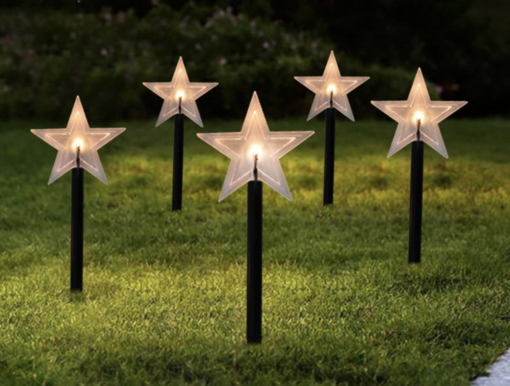 5 Pack Christmas Solar lights - Image 8