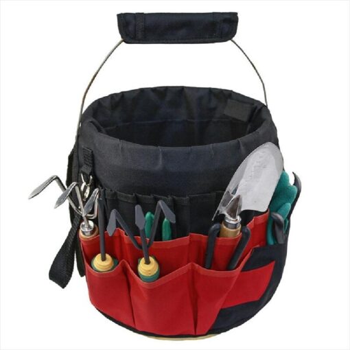 10 or 42  Pockets Tool Organizer Bucket Bag - Image 4