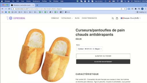 Warm Bread Baguette Non-Slip Bread Slippers - Image 21