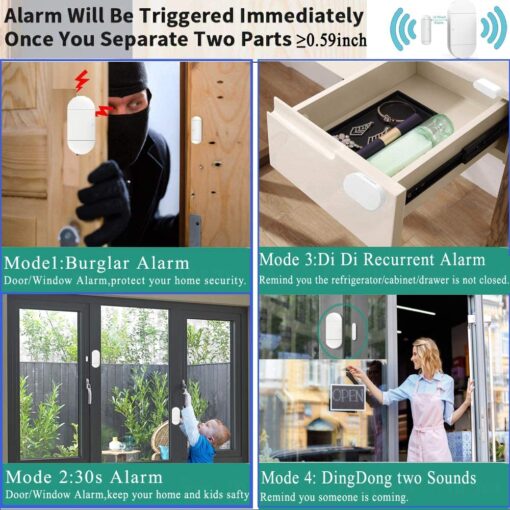 Security Alarm with Remote Control set - Image 3