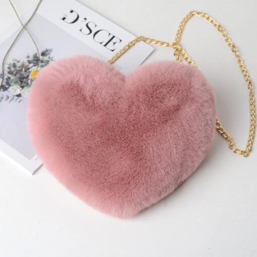 Lightweight Heart Shaped Shoulder Bag Tote Bag - Image 7