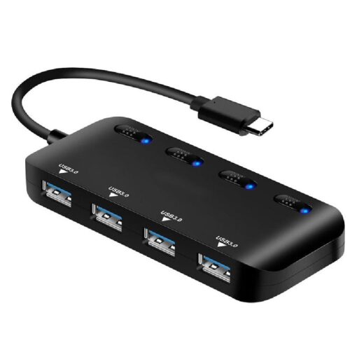 USB or Type C 4 Port USB 3.0 HUB - Image 9