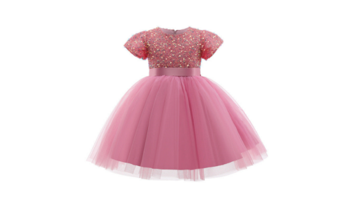 Kid's Princess Sequins Gauze Tutu Dress - Image 11