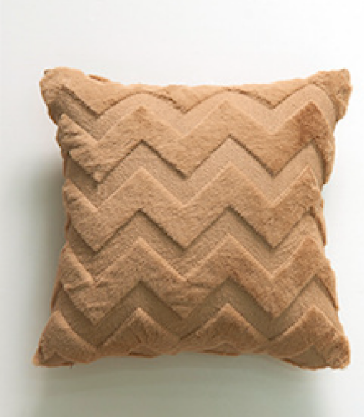 Elegant Wave Pattern Plush Pillow Cushion - Image 11