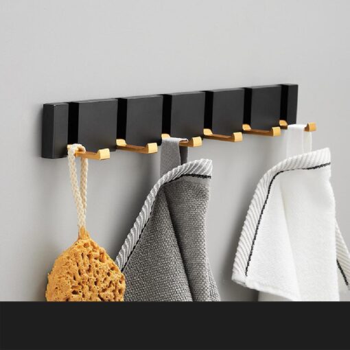 3, 4, 5 or 6 Wall Mount Metal Hooks - Image 9