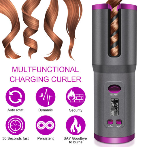 Cordless Auto Hair Curle - Image 9