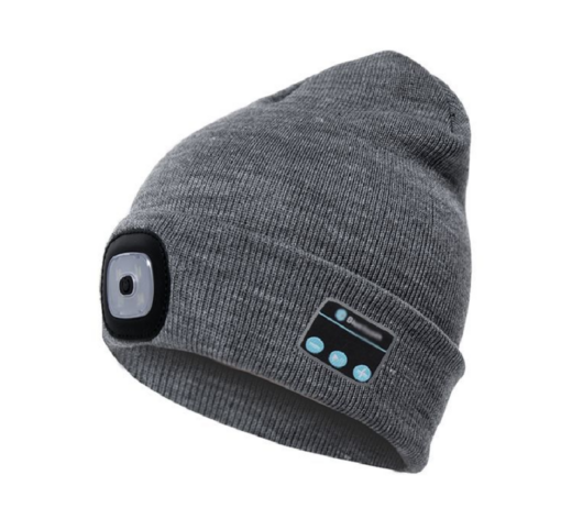 One or Two Bluetooth Beanie Hat with LED Light waiting for LEd ver - Image 12