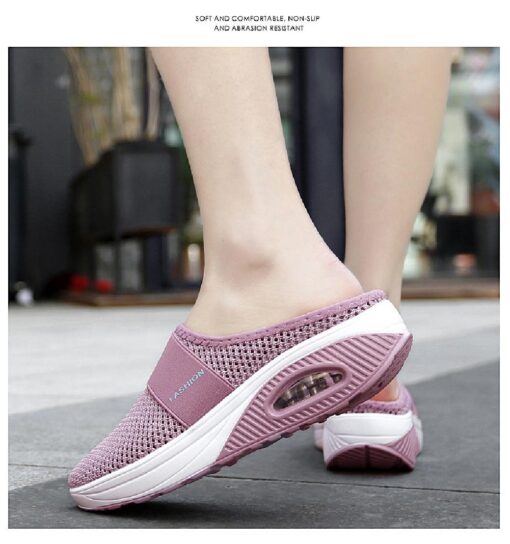 Air Cushion Slip-On Walking Shoes - Image 5