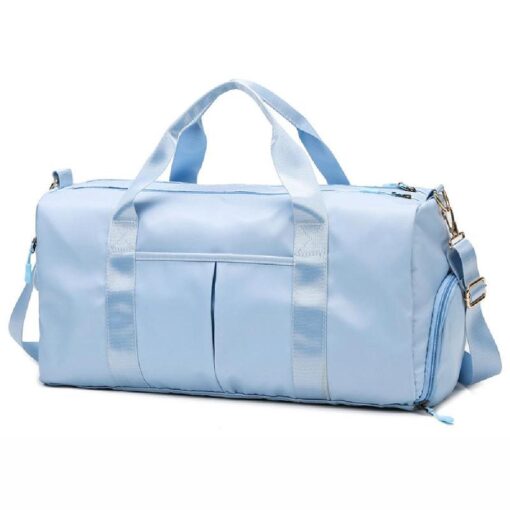 Dry Wet Separated Gym Duffel Bag - Image 10