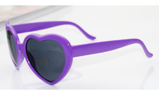 Love Heart Shape Sunglasses with Heart Filter - Image 5