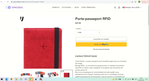 One or Two RFID Passport Holder - Netherlands - Image 5