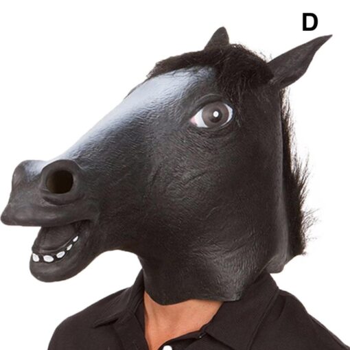 Halloween Party Cosplay Horse Mask - Image 9