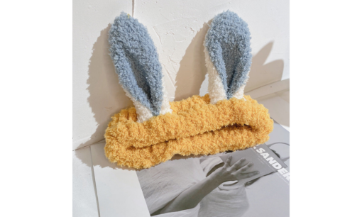 One or Two Elastic Plush Bunny Ears Headband 2022-03-09 NL - Image 2