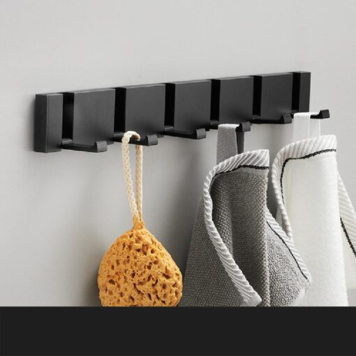 3, 4, 5 or 6 Wall Mount Metal Hooks - Image 5