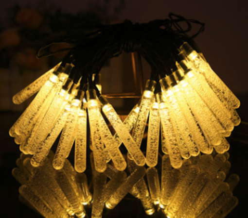 5M Solar Bubble Tube String Lights ** - Image 9