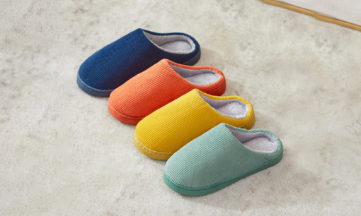 Two-tone slippers with non-slip - Image 9