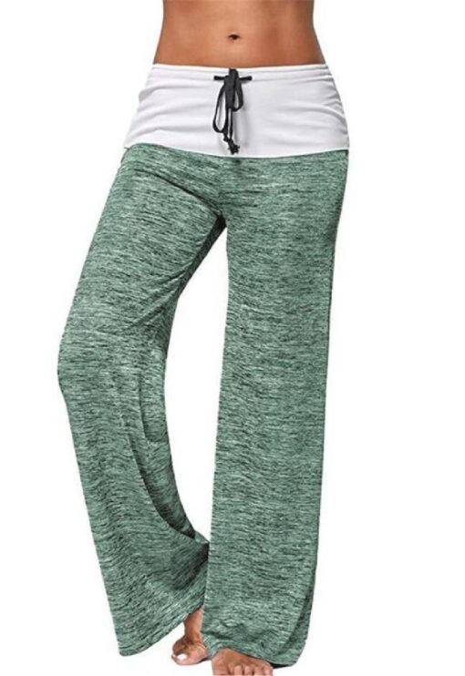 Casual Loose Wide Leg Yoga Pant - Image 9