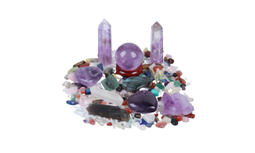 Crystal Gem Crushed Stone or Crystal Ball Exquisite Gift Box Set - Image 5