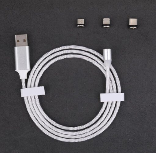 3 in 1 Light Up Magnetic Head Charging Cable - Image 2