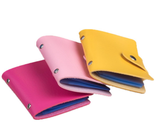 PU Leather 24 Slots Card Holder - Image 9