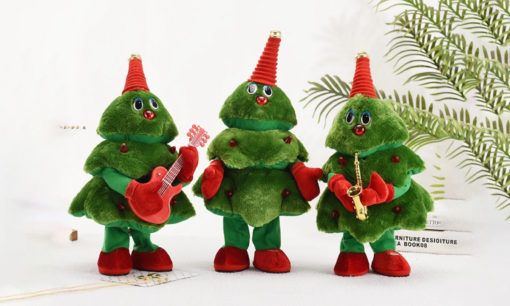 Dancing Christmas Tree Plush Xmas Tree Musical Deco - Image 6