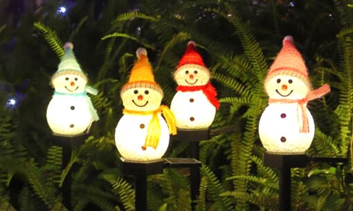 Snowman Solar Light - Image 16