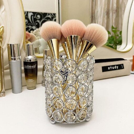 Crystal Effect Makeup Brush Holders - Image 9