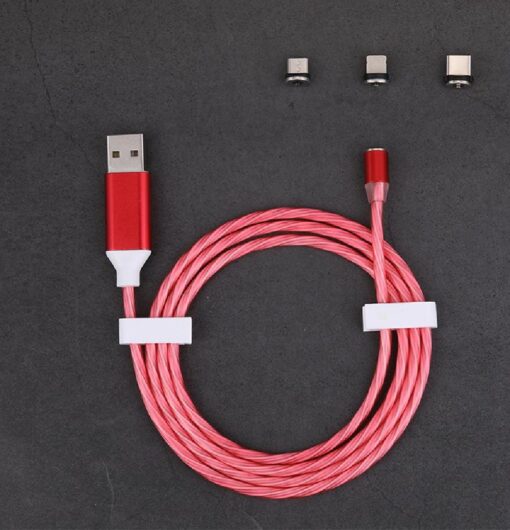 3 in 1 Light Up Magnetic Head Charging Cable - Image 10