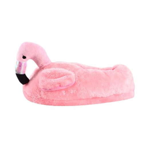 Cute Flamingo Plush Slippers - Image 13