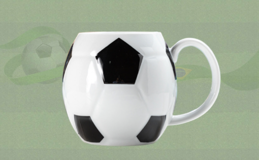 Qatar World Cup Football Style Beer Mug - Image 11