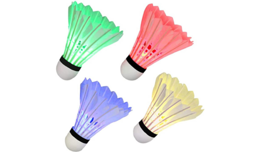 4 or 8 pcs LED Luminous badminton Badminton Shuttlecocks