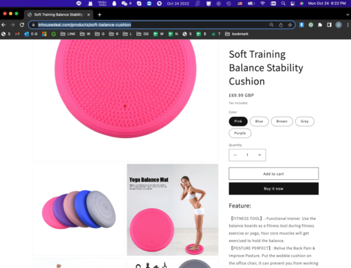 Soft Training Balance Stability Functional trainer Cushion - Image 10