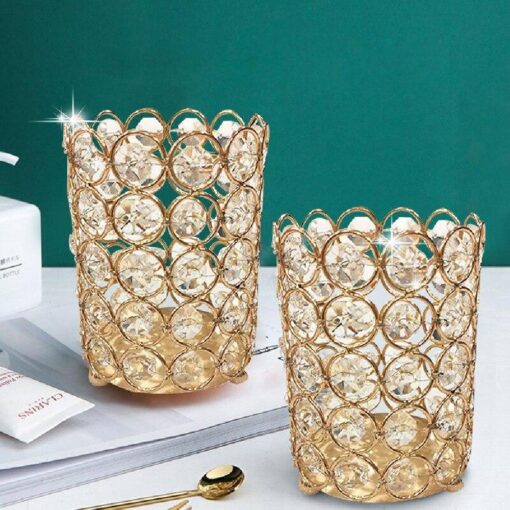 Crystal Effect Makeup Brush Holders - Image 44