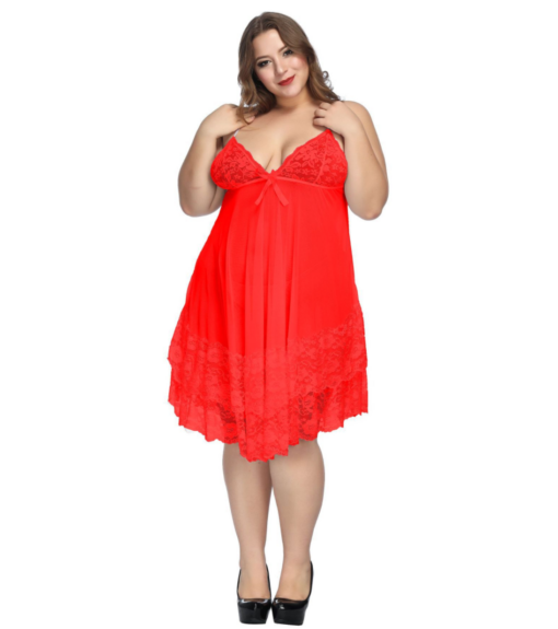 Plus Size Lace Sleepwear - Image 2