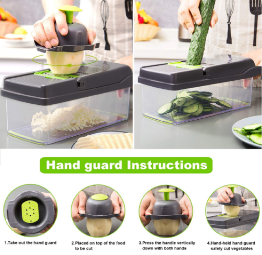 Adjustable Vegetable Cutter - 14-in-1 or 6-in-1 Designs - Image 5