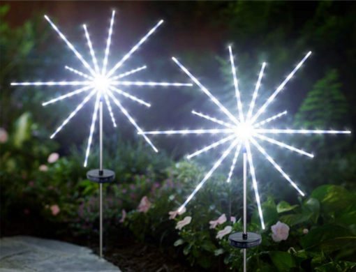 LED Solar Meteor Firework Light - Image 5