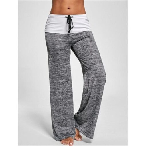 Casual Loose Wide Leg Yoga Pant - Image 8