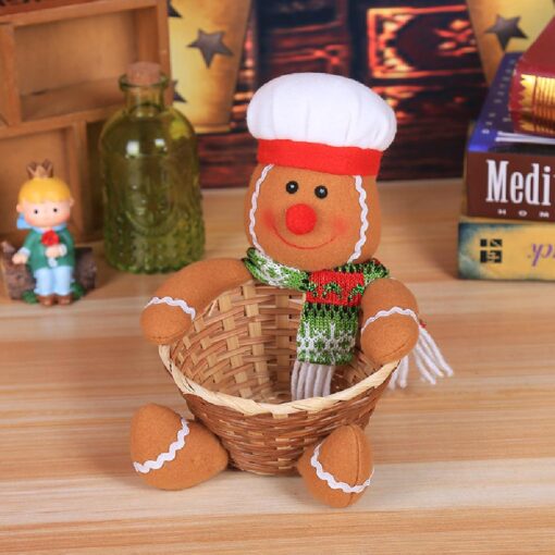 One or Five Christmas Candy Storage Basket Decoration - Image 7