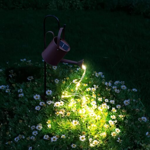 Solar Powered Watering Can Light - Image 3